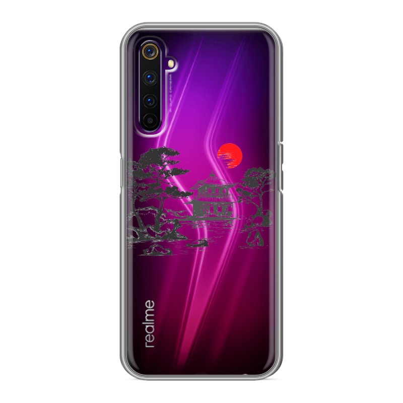 

Прозрачный чехол для Realme 6 Pro, 75889