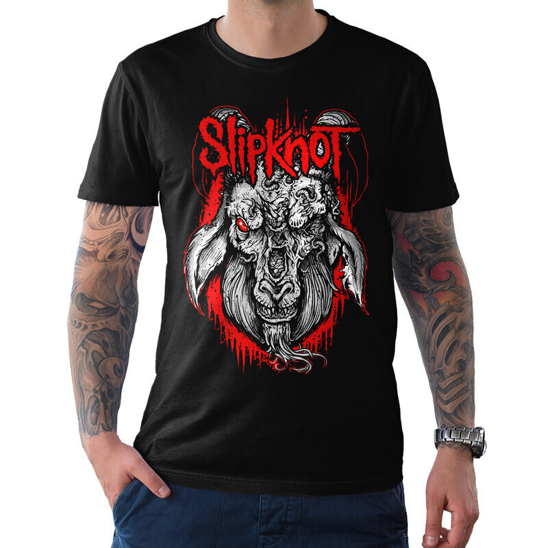 фото Футболка мужская dream shirts slipknot 10007092 черная 2xl