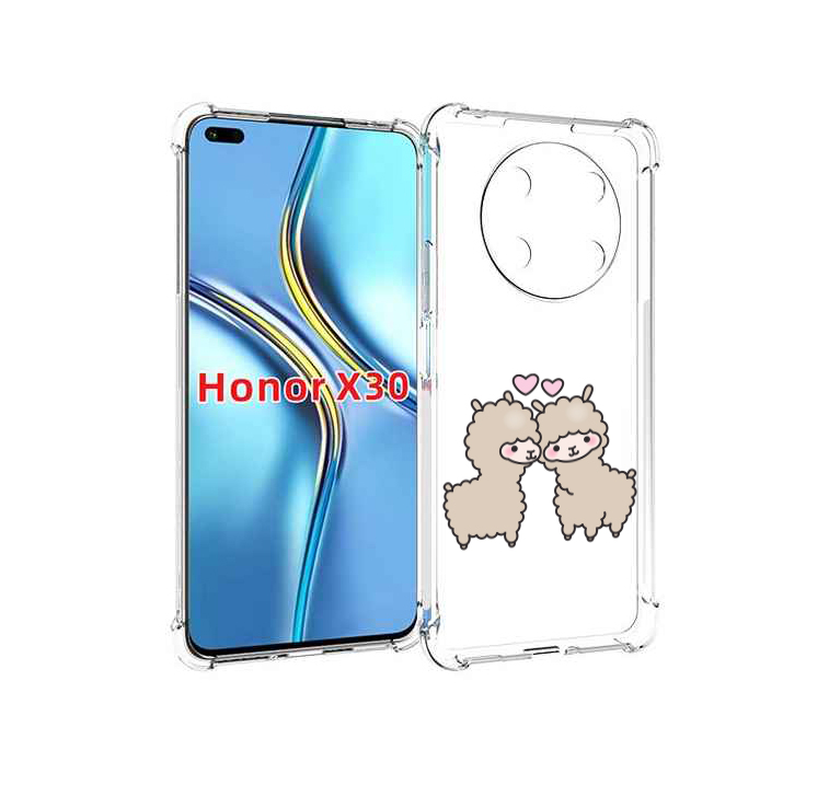 

Чехол MyPads влюбленные-барашки для Honor X30 / Magic4 Lite 5G, Прозрачный, Tocco