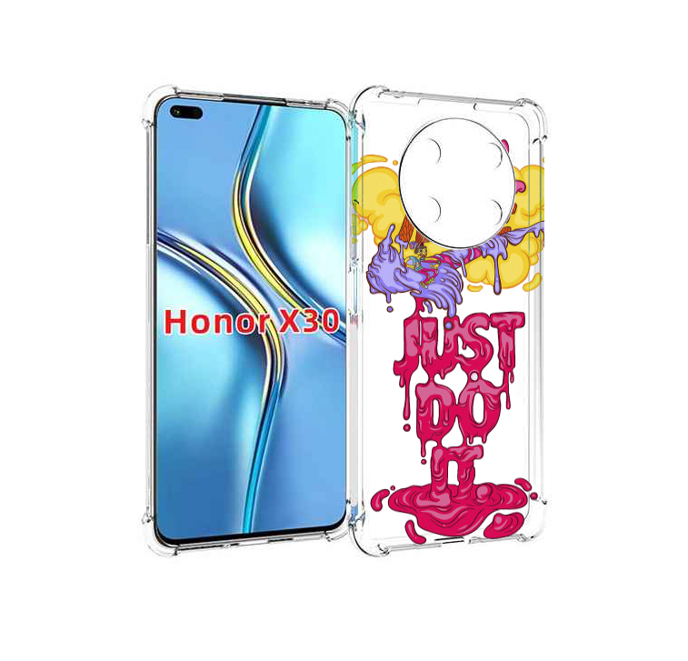 

Чехол MyPads вкусный найк для Honor X30 / Magic4 Lite 5G, Прозрачный, Tocco