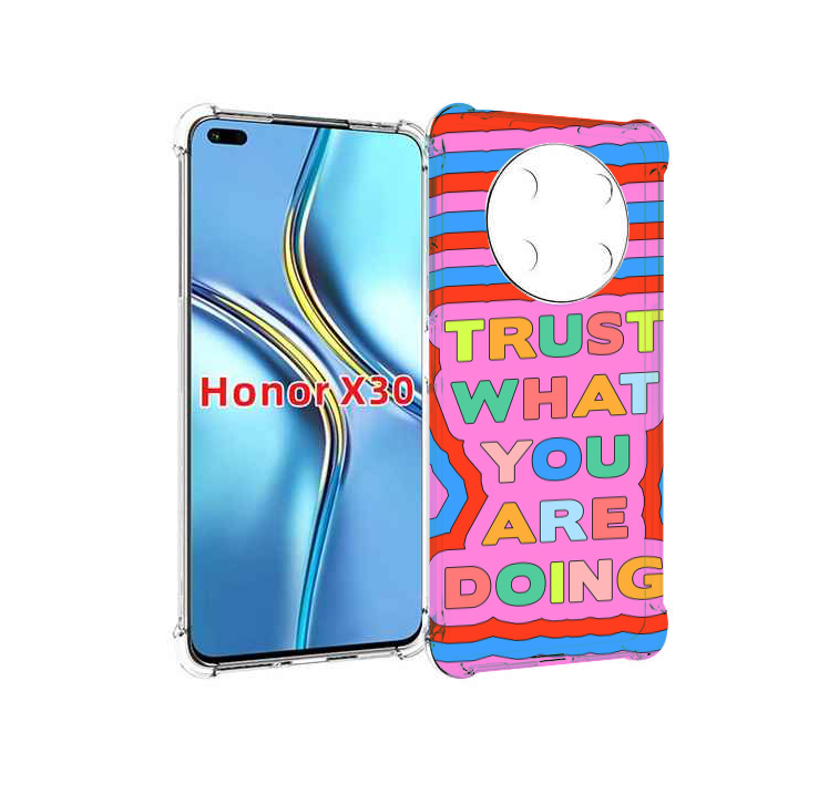 

Чехол MyPads верь-в-то-что-ты-делаешь для Honor X30 / Magic4 Lite 5G, Прозрачный, Tocco