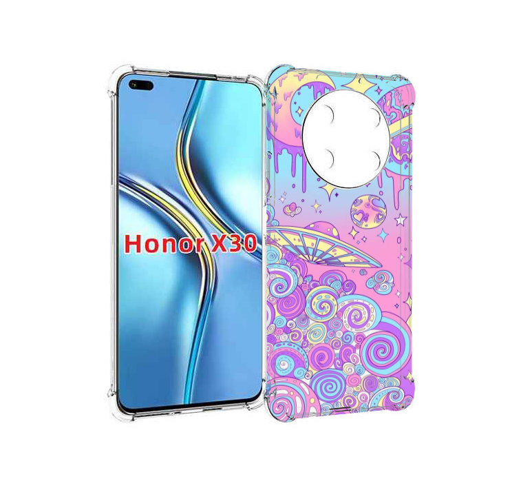 

Чехол MyPads ванильные планеты для Honor X30 / Magic4 Lite 5G, Прозрачный, Tocco