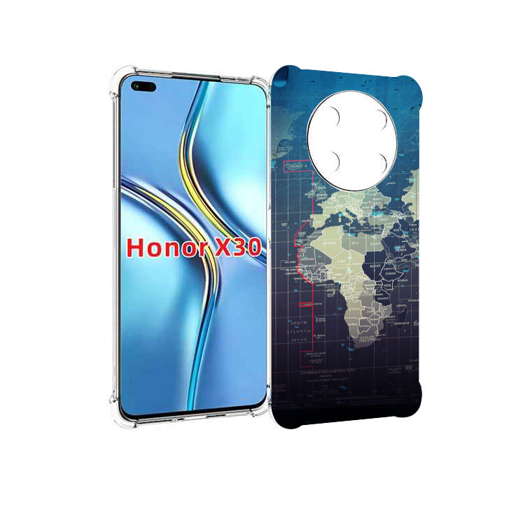 

Чехол MyPads бункер-анклава для Honor X30 / Magic4 Lite 5G, Прозрачный, Tocco