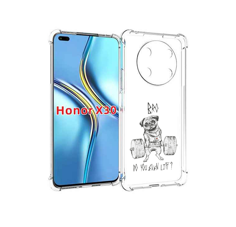 

Чехол MyPads брат ты подкачался мужской для Honor X30 / Magic4 Lite 5G, Прозрачный, Tocco