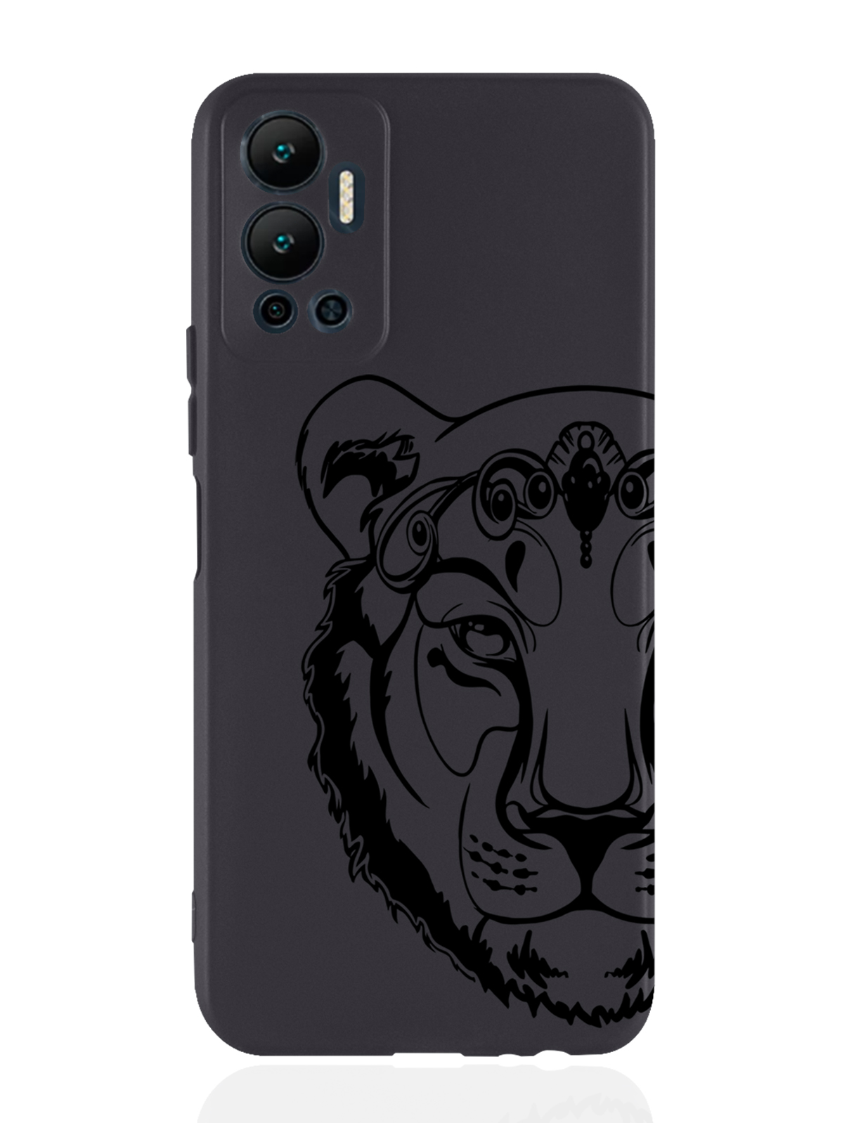 

Чехол MustHaveCase для Infinix Hot 12 (2022) Львица черный