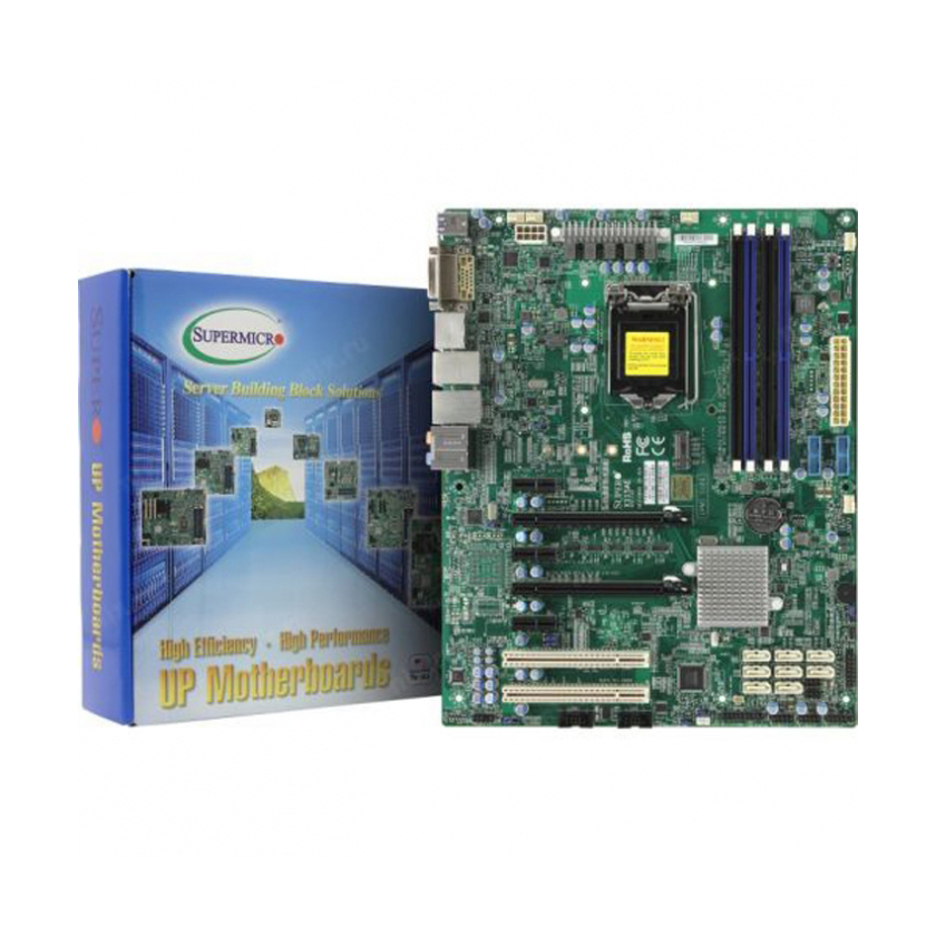 

Материнская плата Supermicro X11SAE-F (MBD-X11SAE-F-O), X11SAE-F