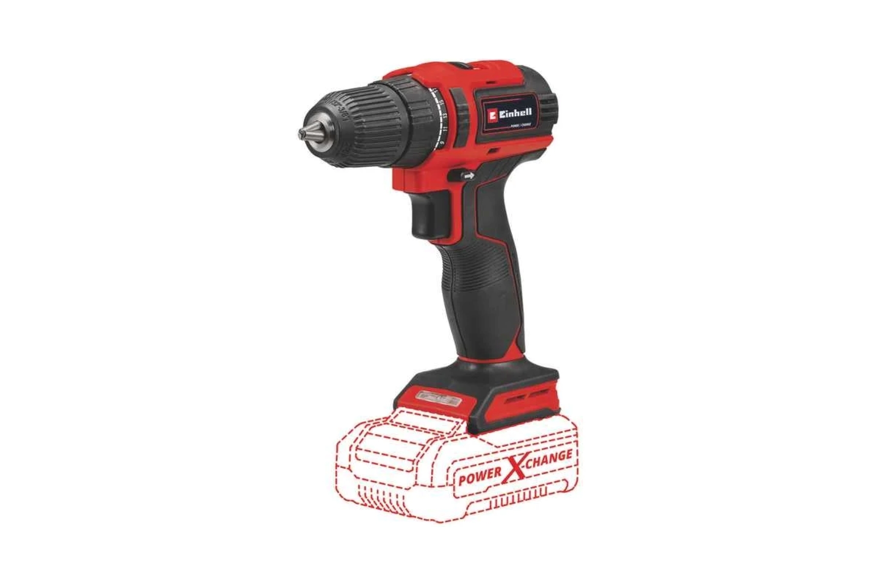 Дрель аккумуляторная Einhell PXC TE-CD 18/40 Li BL-Solo,40Нм,патрон 10мм,4513997