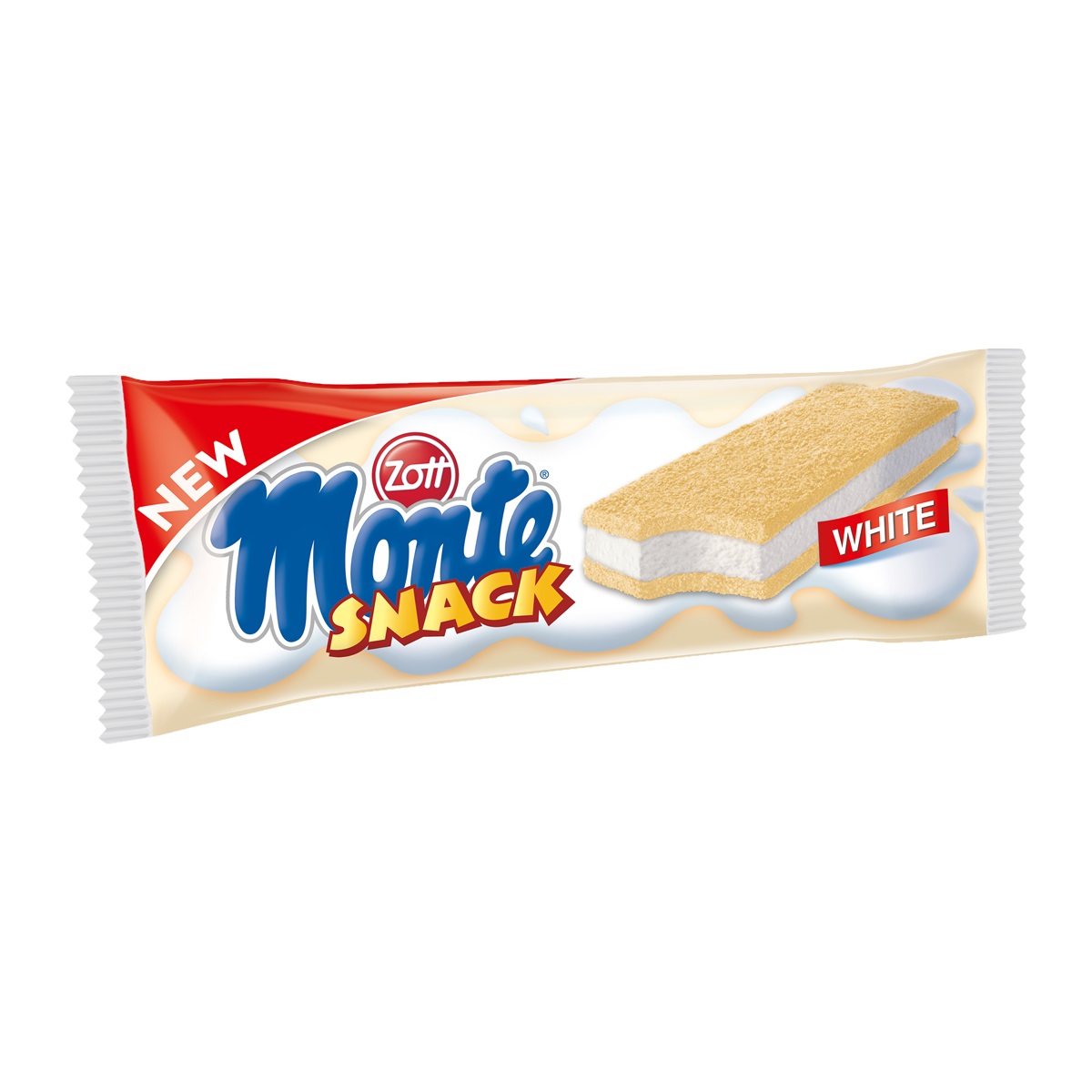 

Пирожное Zott Monte Snack White бзмж 29 г