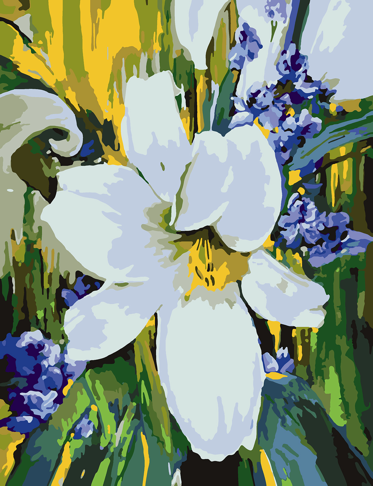 

Картина по номерам Красиво Красим Лилия, 80 х 120 см, Лилия