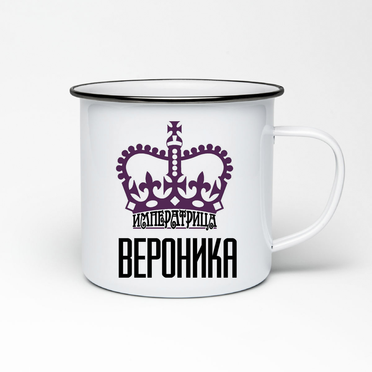 

Кружка металлическая CoolPodarok Императрица Вероника