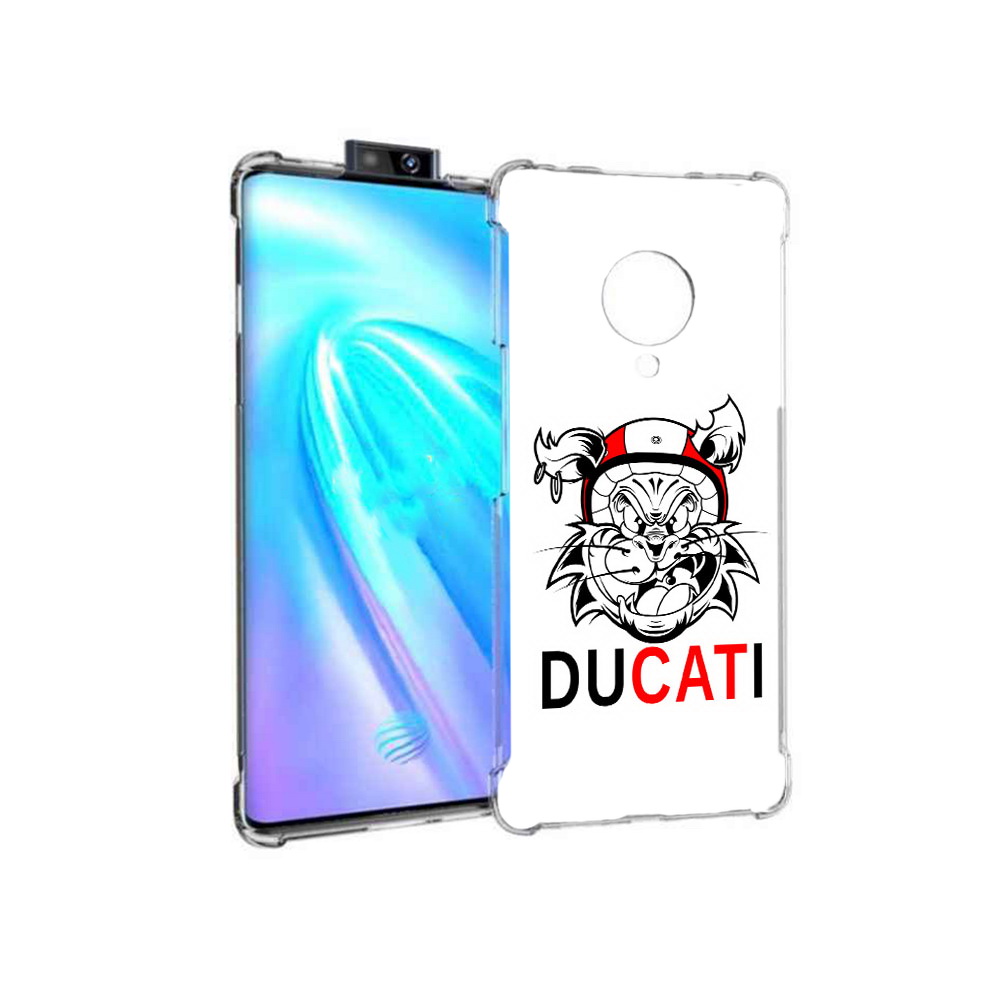 

Чехол MyPads Tocco для Vivo NEX 3 дукати (PT136035.381.339), Прозрачный, Tocco