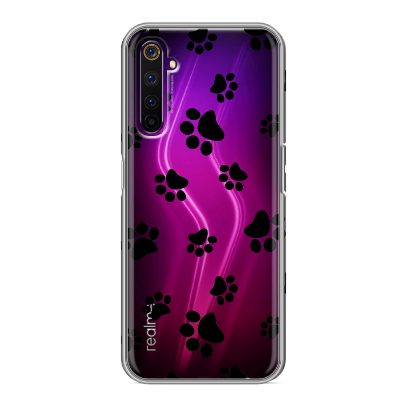 фото Прозрачный чехол для realme 6 pro 100gadgets