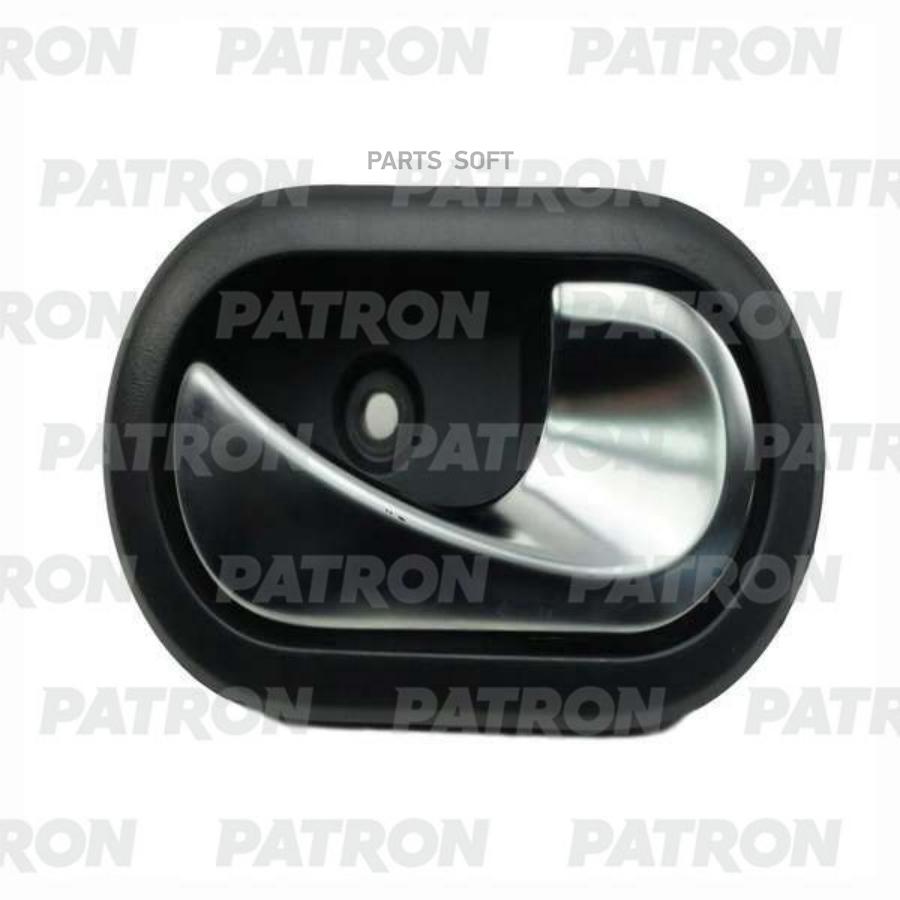 

PATRON Ручка двери внутр передн=задн прав RENAULT Duster, Sandero 07-12 хром\черн