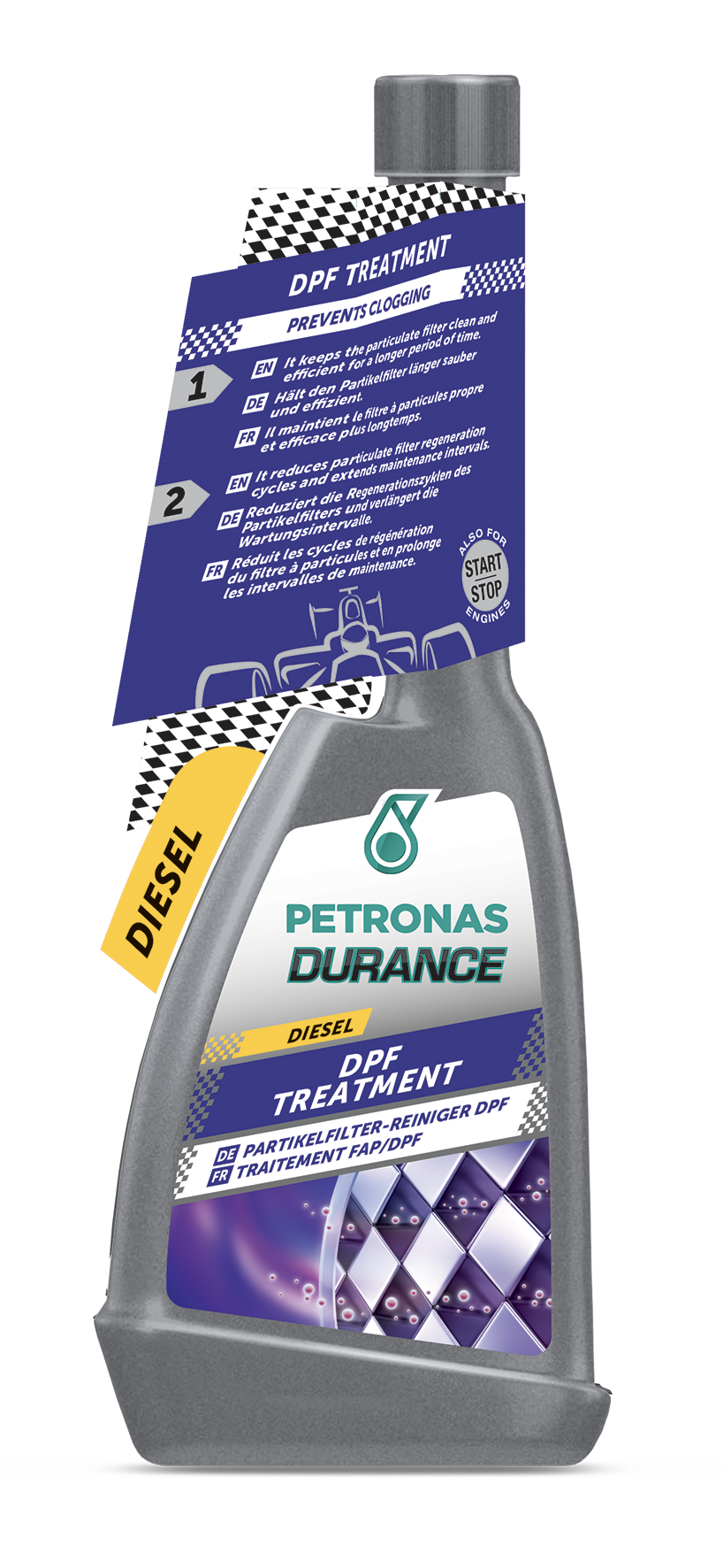 Очиститель сажевого фильтра PETRONAS DURANCE DIESEL DPF TREATMENT 9065 250мл