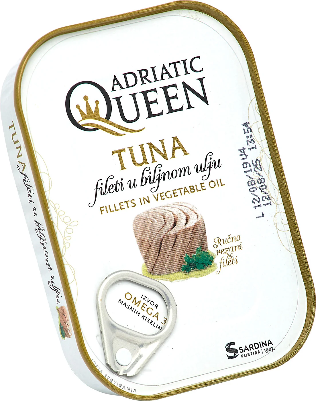 Тунец Adriatic Queen филе в масле, 105 г