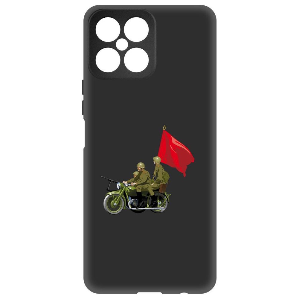 

Чехол-накладка Софт Мотоциклисты для Honor X8