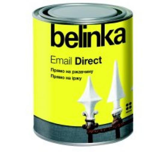 Эмаль Belinka Email Direct по ржавчине черный 750 мл