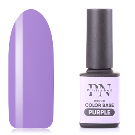 Базы для лаков  СберМегаМаркет База для гель-лака Patrisa Nail Rubber Color Purple