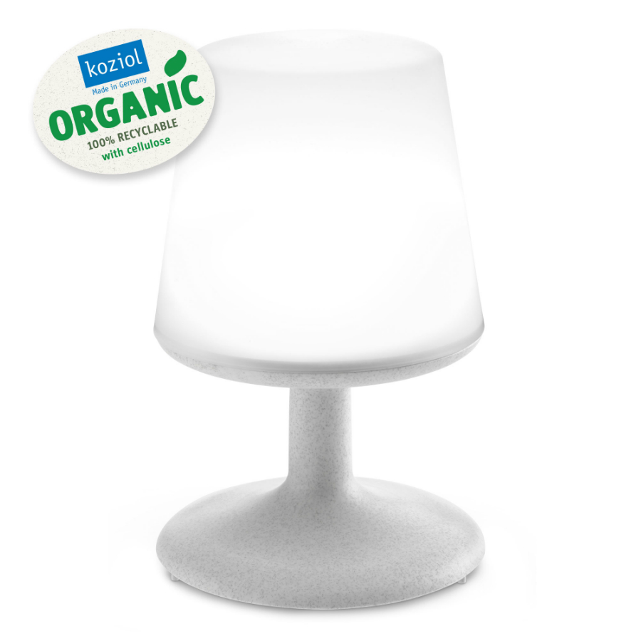 фото Лампа настольная light to go organic серая, koziol