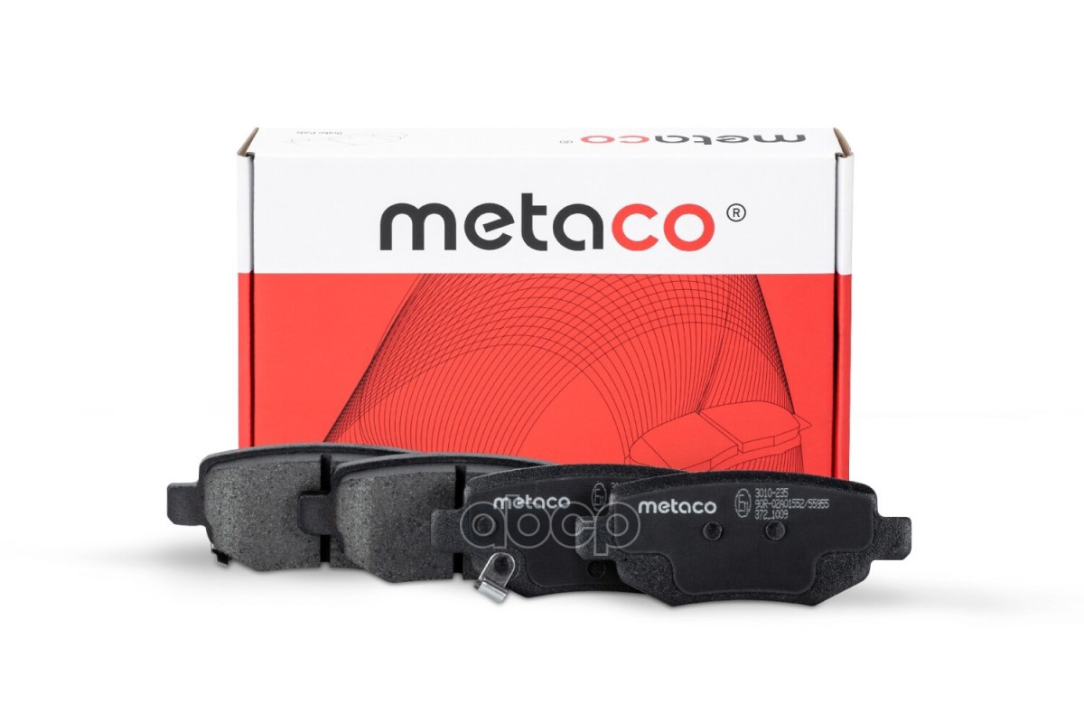 

Тормозные колодки METACO задние дисковые 3010235
