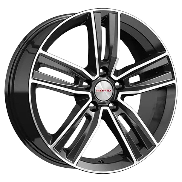 

Колесный диск 7x18/5x114,3 ET40 D66,1 Танаис (КС750) Алмаз черный