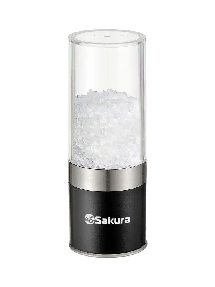 

Мельница для специй и соли Sakura SA-6649BK ручная, Черный