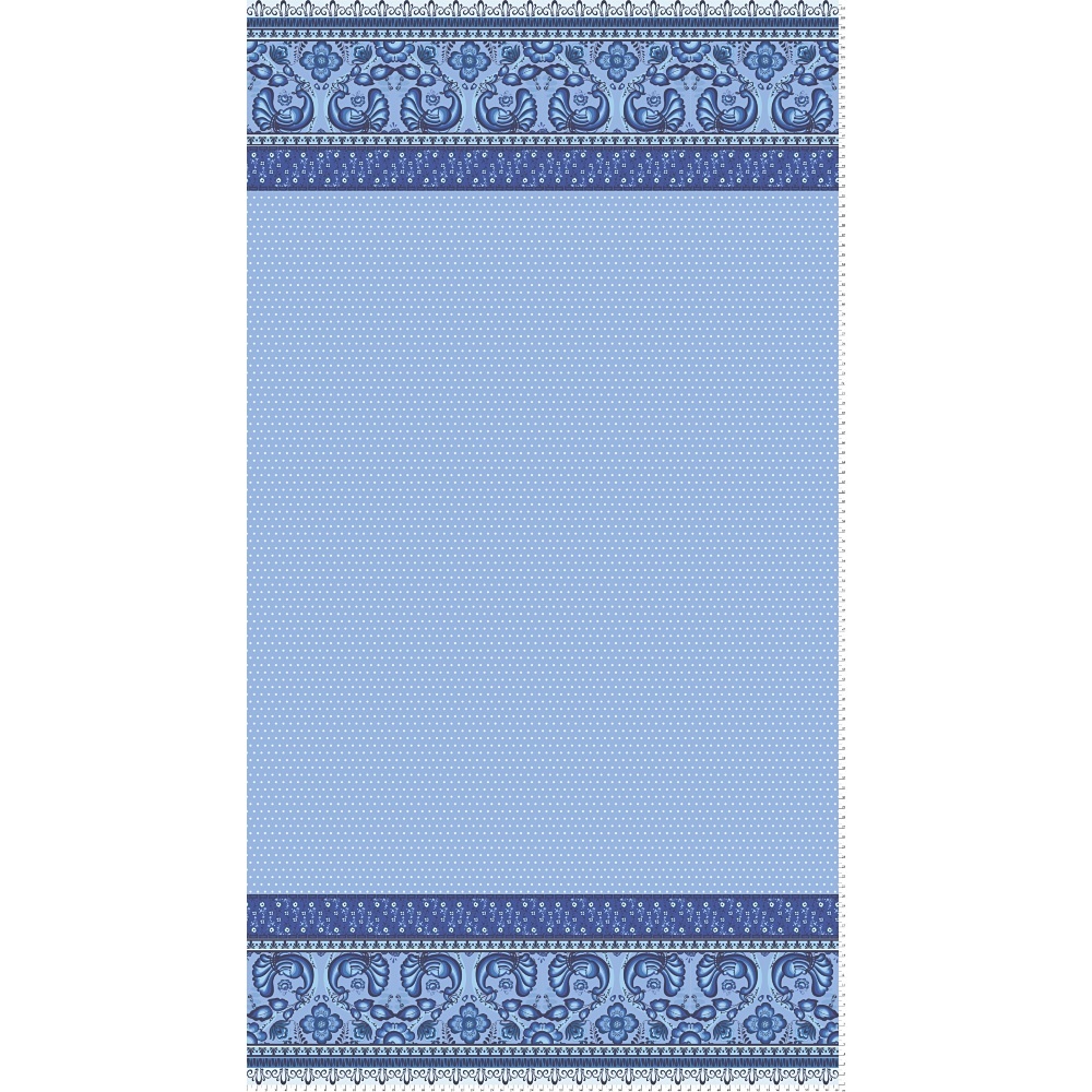 фото Ткань хлопок peppy лазурное чудо панель 60х110 см лч-05 голубая