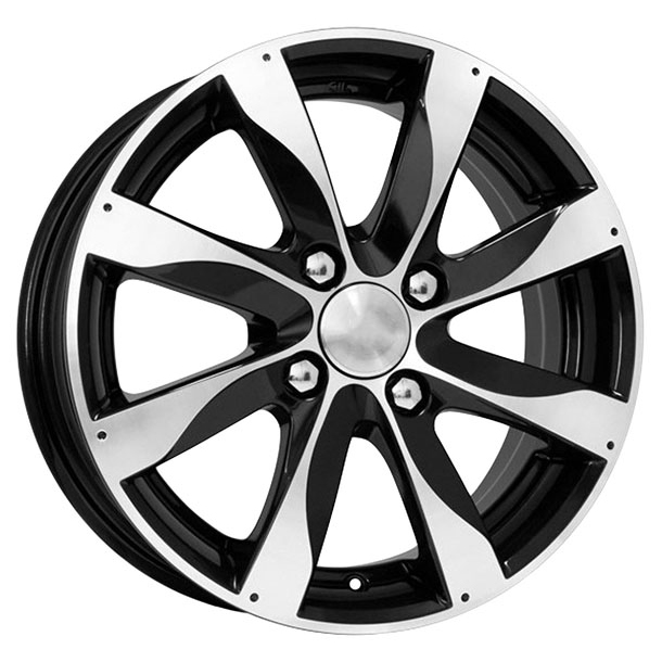 

Колесный диск 6x15/4x98 ET35 D67,1 Джемини (КС617) Алмаз черный