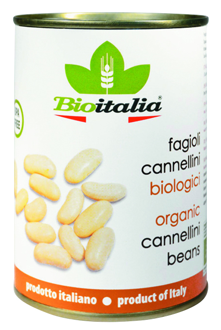 

Фасоль белая Bioitalia консервированная, 400 г, фасоль белая