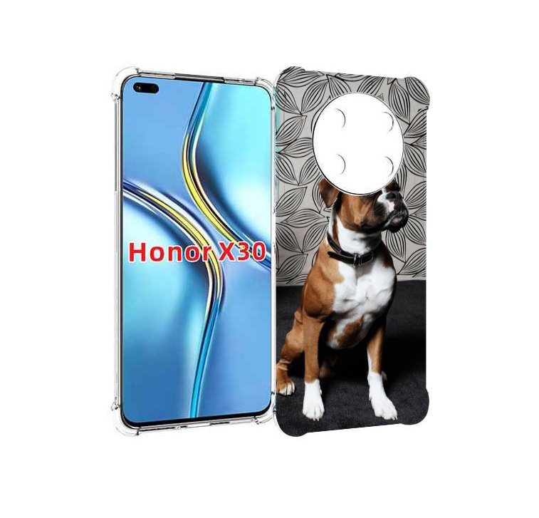

Чехол MyPads боксер собака для Honor X30 / Magic4 Lite 5G, Прозрачный, Tocco