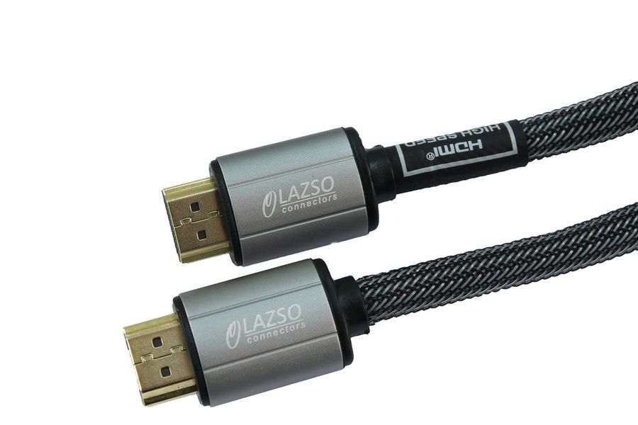 Кабель LAZSO WH-111-B HDMI - HDMI 3м Black