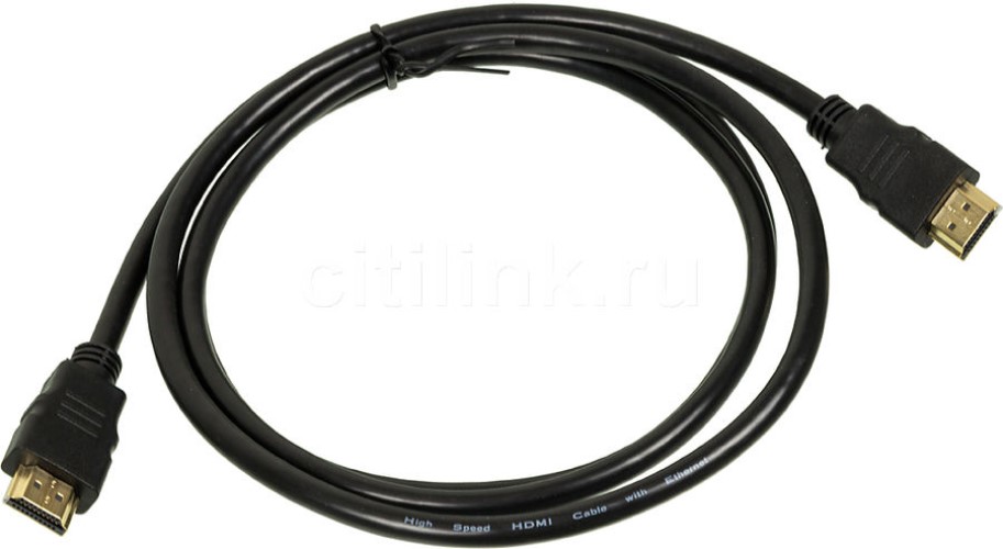 фото Кабель nn high speed ver.1.4 flat hdmi - hdmi 2м black nobrand