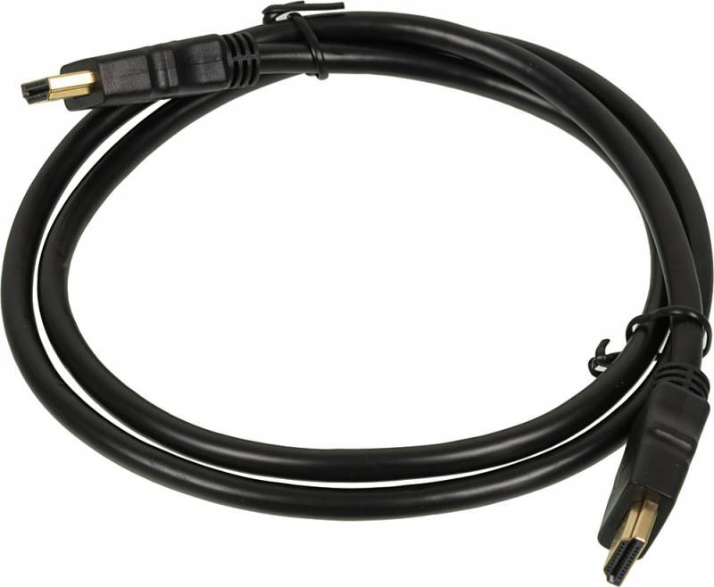 фото Кабель nn high speed hdmi - hdmi 1м black nobrand