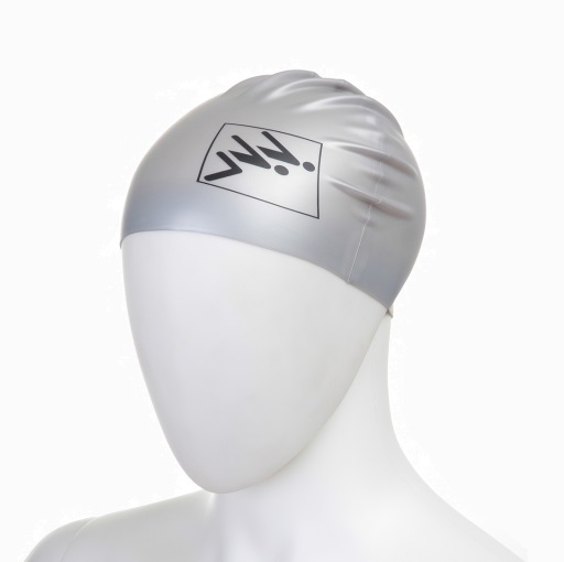 Шапочка для плавания Fashy Silicone cap Jumper-logo Grey