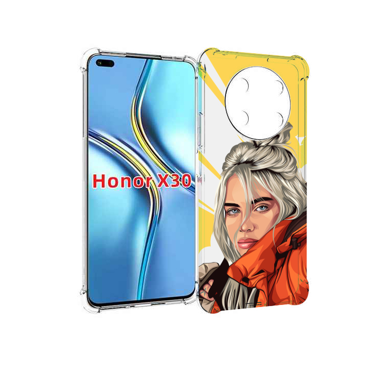 

Чехол MyPads билли-айлиш-в-куртке для Honor X30 / Magic4 Lite 5G, Прозрачный, Tocco