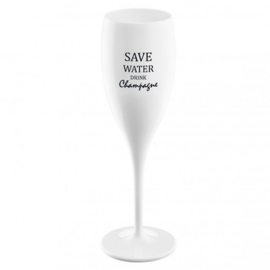 фото Бокал для шампанского save water drink champagne, 100 мл koziol