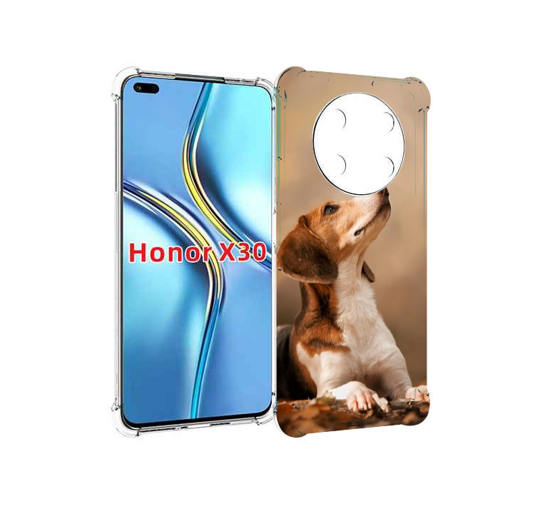 

Чехол MyPads бигль-собака для Honor X30 / Magic4 Lite 5G, Прозрачный, Tocco