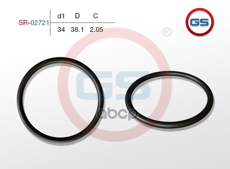 Кольцо Резиновое 34*2.05 GS арт. SR02721