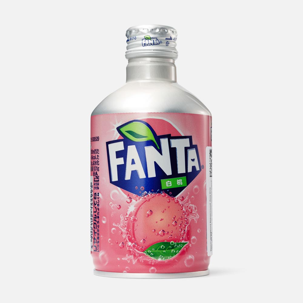 Напиток Hokkaido Coca-Cola Fanta White-Peach со вкусом белого персика, 300 мл