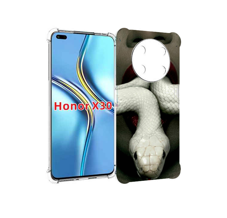 

Чехол MyPads белая-змея для Honor X30 / Magic4 Lite 5G, Прозрачный, Tocco