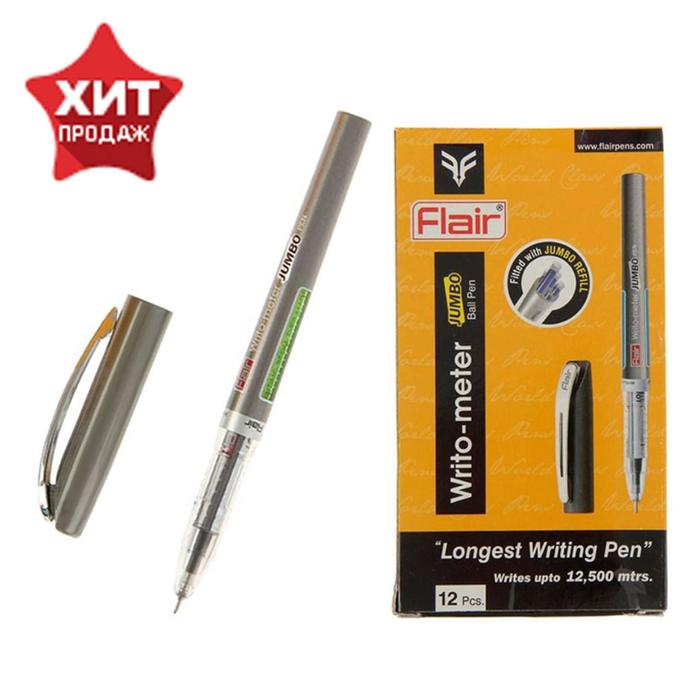 

Ручка шариковая Writo-Meter Jumbo, узел-игла 0.5 мм, (пишет 12,5 км), синяя