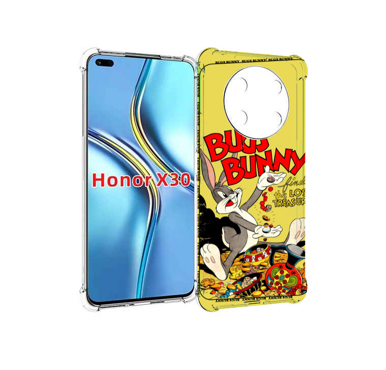 

Чехол MyPads бакс-банни-и-еда для Honor X30 / Magic4 Lite 5G, Прозрачный, Tocco