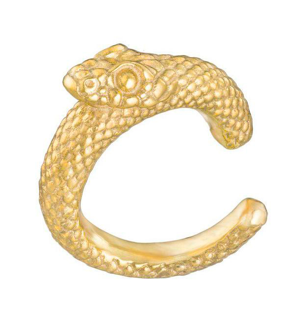 

Серьга кафф из ювелирного сплава без вставки Caviar Jewellery SER017, SER017