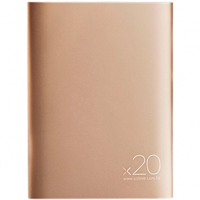 

Внешний аккумулятор Xiaomi SOLOVE A8-2 20000mAh (золотой), A8-2 20000mAh (золотой)