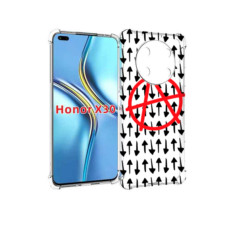 

Чехол MyPads анархия-панк для Honor X30 / Magic4 Lite 5G, Прозрачный, Tocco