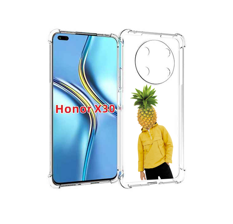

Чехол MyPads ананасовая-голова для Honor X30 / Magic4 Lite 5G, Прозрачный, Tocco