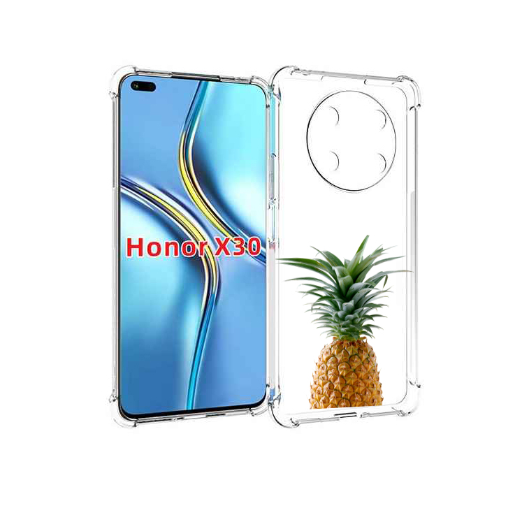 

Чехол MyPads ананас для Honor X30 / Magic4 Lite 5G, Прозрачный, Tocco