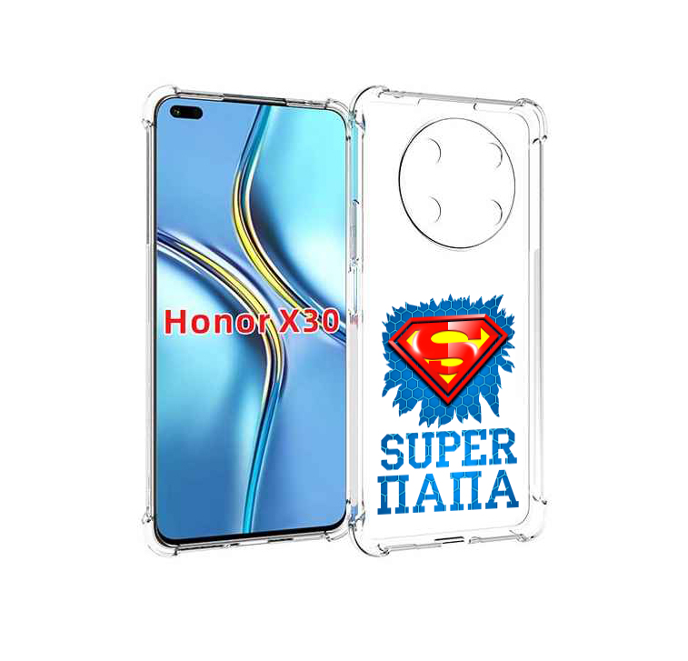 

Чехол MyPads Супер Папа для Honor X30 / Magic4 Lite 5G, Прозрачный, Tocco