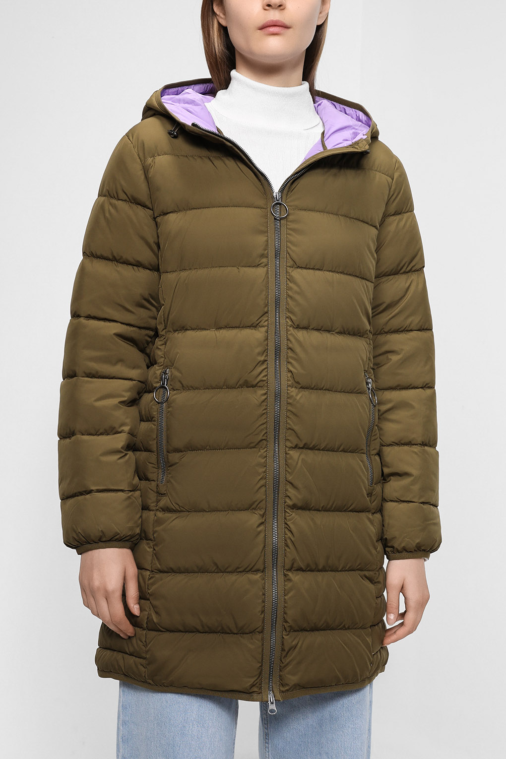 

Куртка женская Esprit 082CC1G301 коричневая S, Коричневый, 082CC1G301