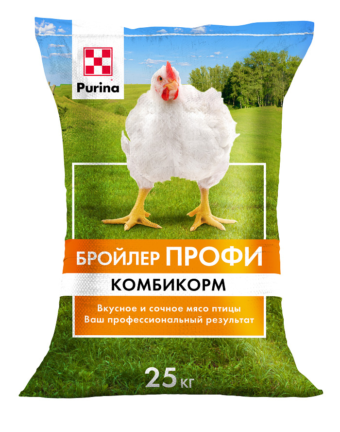 фото Комбикорм «финишер» для бройлеров purina профи 25 кг